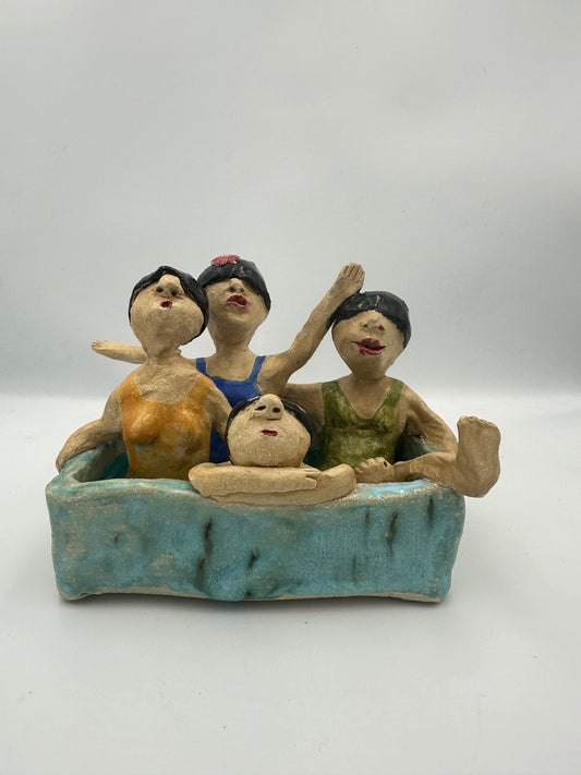 Girlie Gang of Swimmers