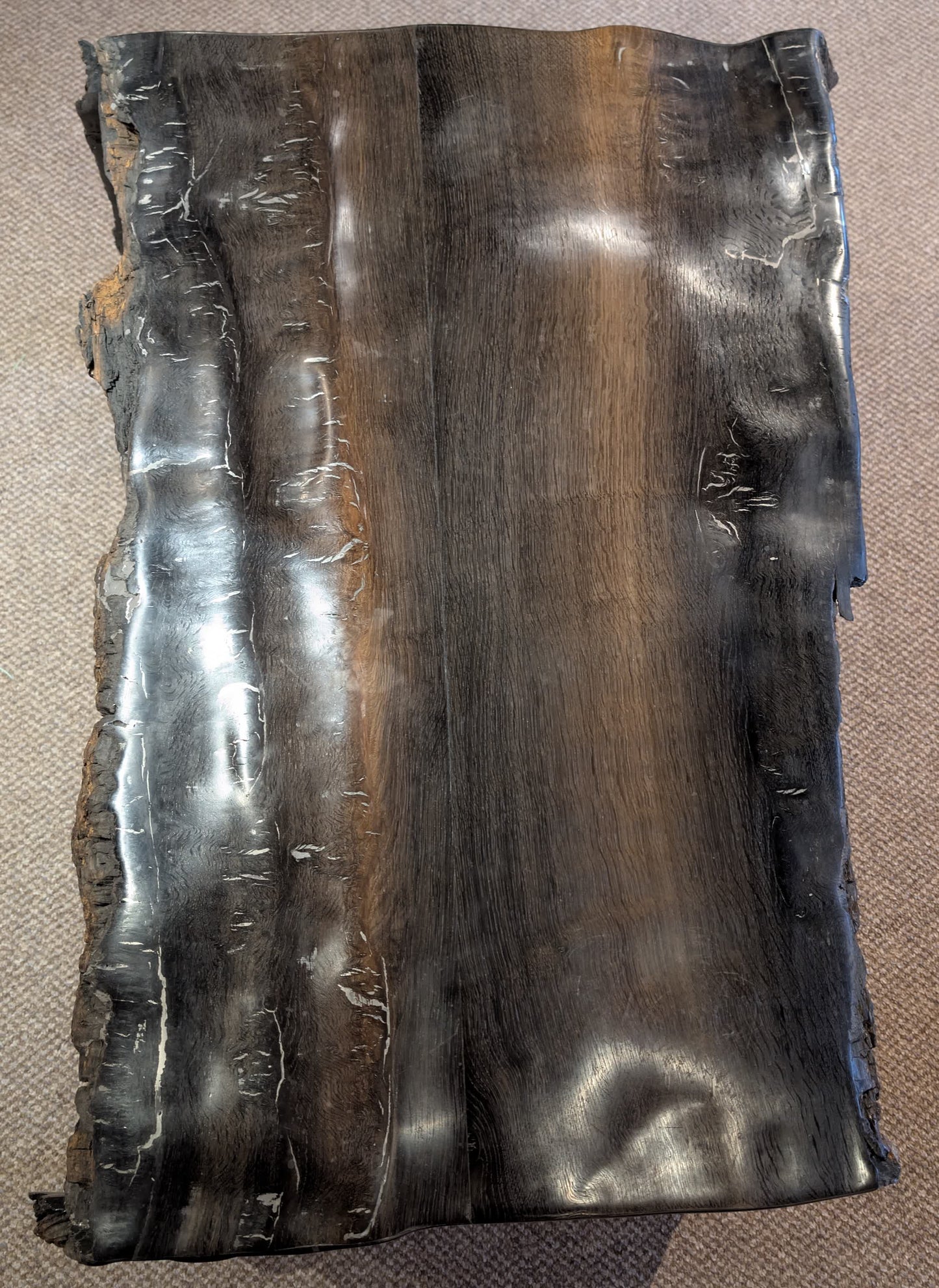 5,000 Year Old Bog Oak Table