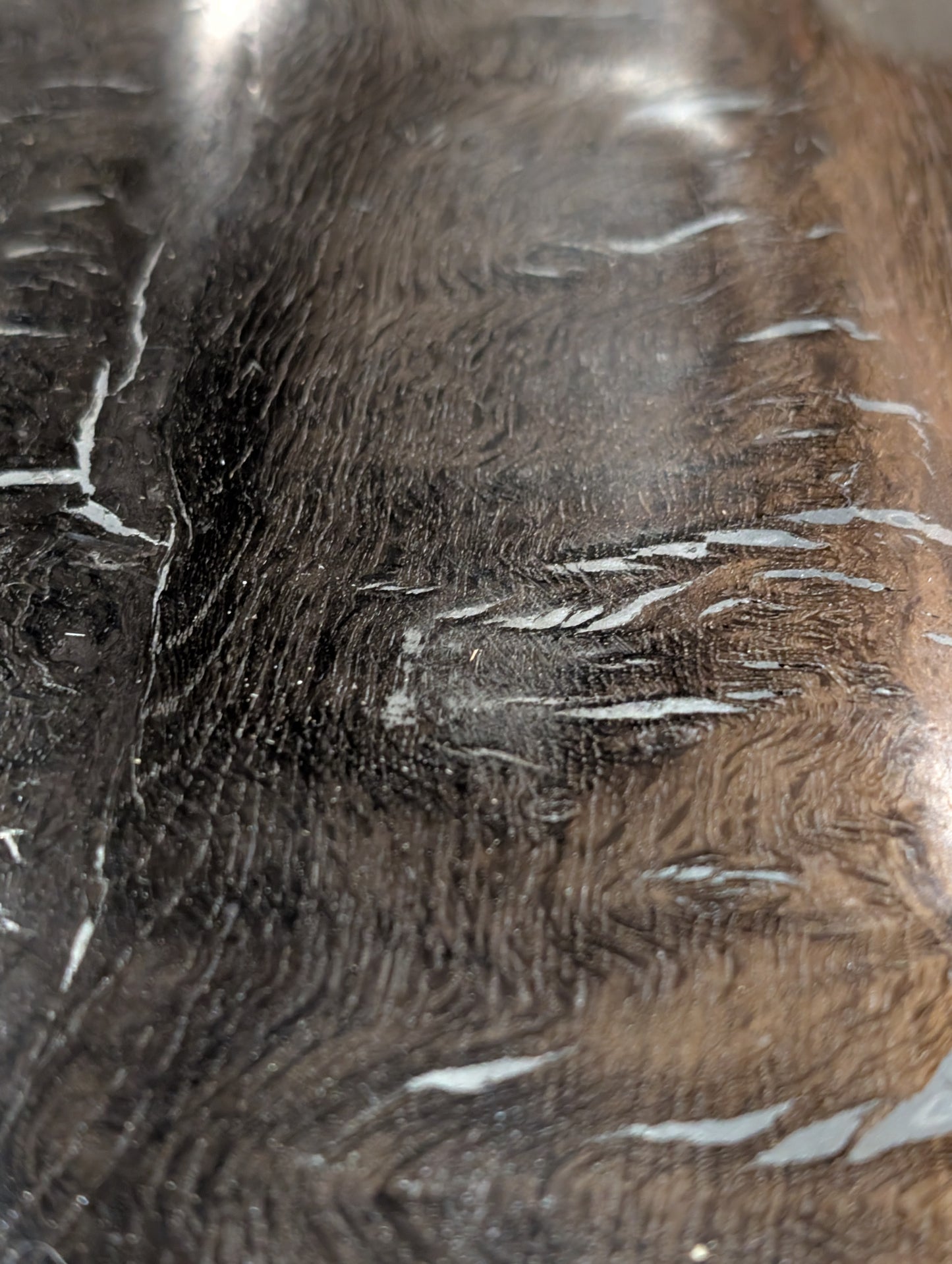 5,000 Year Old Bog Oak Table