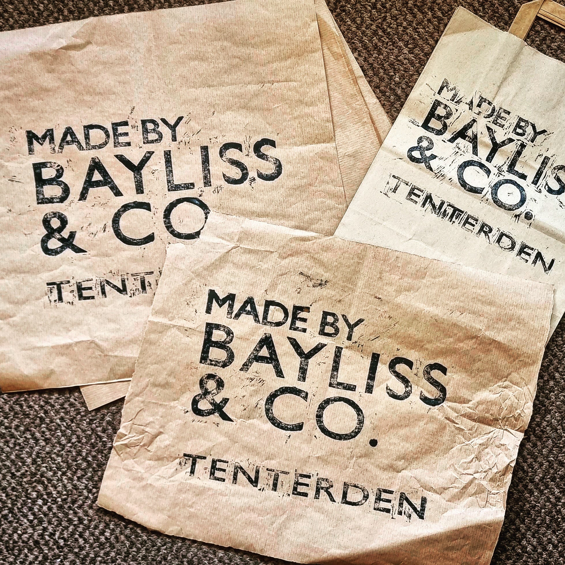Hand printed Bags